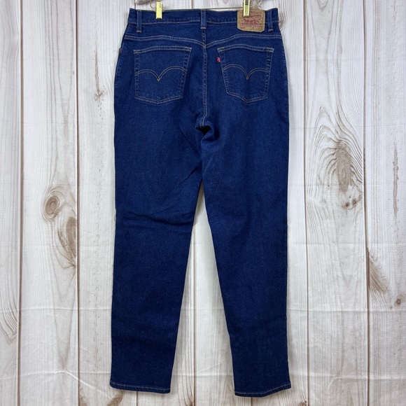 Vintage Women's Levi's 550 Jeans Relaxed Fit Tapered Leg Mom Jeans Size 14Mis L - Picture 2 of 13
